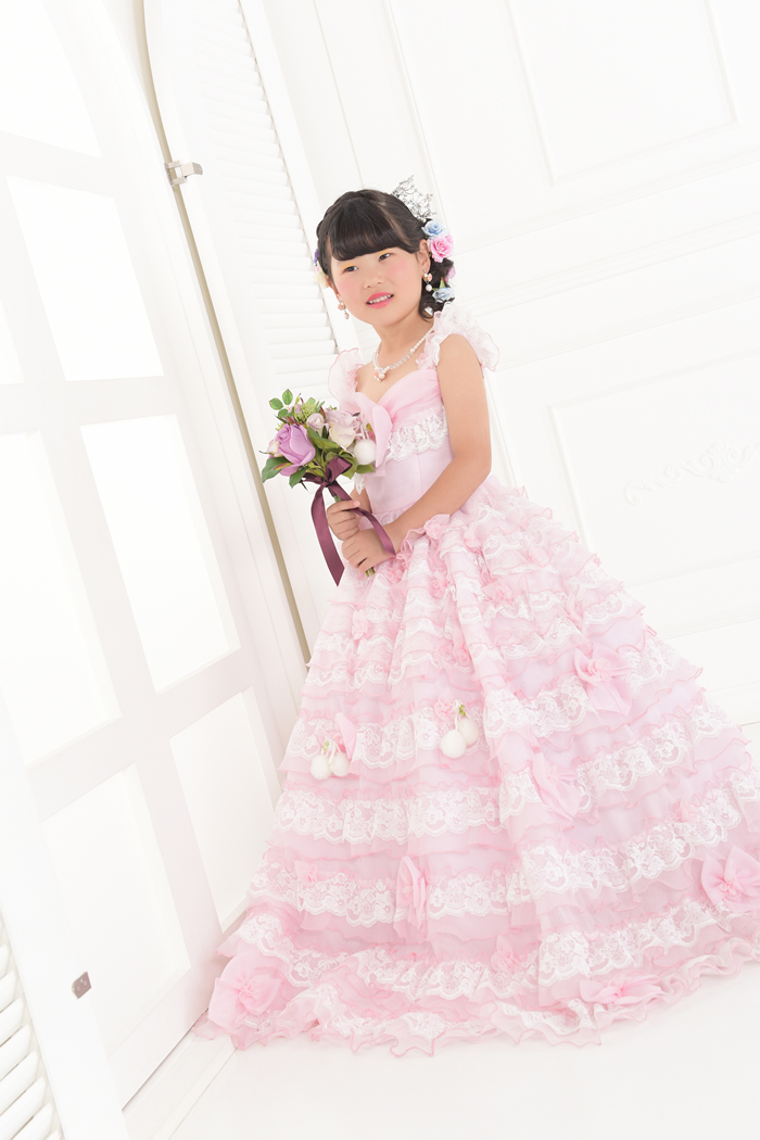 七五三7歳女の子No.7 size120-ピンク